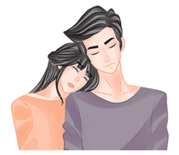 Romantic Couple 2 sticker #9449998