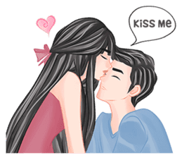 Romantic Couple 2 sticker #9449999