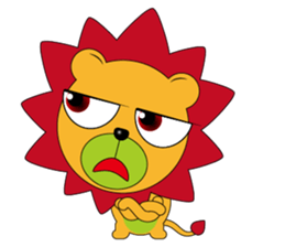 Little lion - Brown sticker #9450472