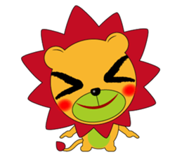 Little lion - Brown sticker #9450473