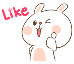 TuaGom : Puffy Bear & Rabbit sticker #9450778