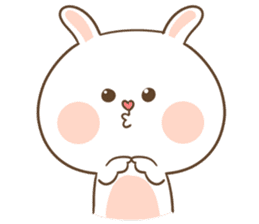 TuaGom : Puffy Bear & Rabbit sticker #9450793
