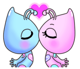 "Pleia" The Cute Alien part 2 (English) sticker #9451200