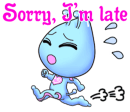 "Pleia" The Cute Alien part 2 (English) sticker #9451217