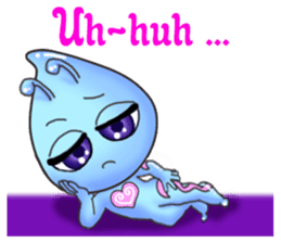 "Pleia" The Cute Alien part 2 (English) sticker #9451233