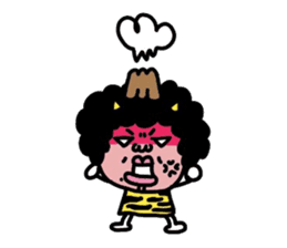 Old-fashioned but cute girls everyone sticker #9452066