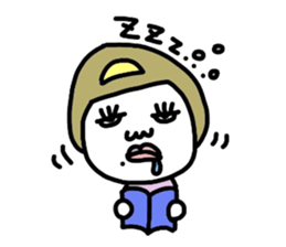 Old-fashioned but cute girls everyone sticker #9452072