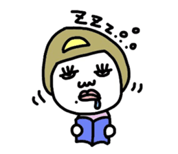 Old-fashioned but cute girls everyone sticker #9452072