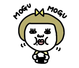 Old-fashioned but cute girls everyone sticker #9452073