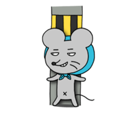 Mouse & Cat sticker #9452348