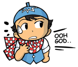 Salim & Silmy Blue Edition sticker #9452456