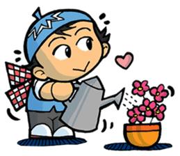 Salim & Silmy Blue Edition sticker #9452463