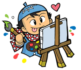 Salim & Silmy Blue Edition sticker #9452473