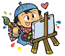 Salim & Silmy Blue Edition sticker #9452473