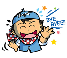 Salim & Silmy Blue Edition sticker #9452477