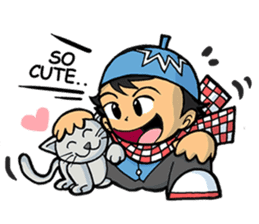 Salim & Silmy Blue Edition sticker #9452478