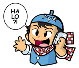 Salim & Silmy Blue Edition sticker #9452480