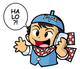 Salim & Silmy Blue Edition sticker #9452480