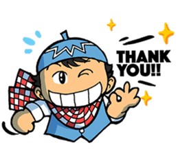 Salim & Silmy Blue Edition sticker #9452486