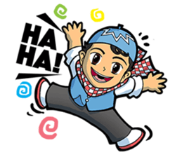 Salim & Silmy Blue Edition sticker #9452487