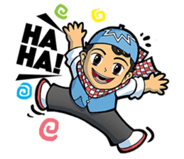 Salim & Silmy Blue Edition sticker #9452487