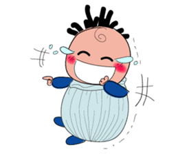 I'm Chubby baby sticker #9452534