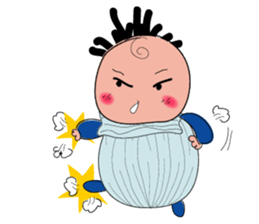 I'm Chubby baby sticker #9452543