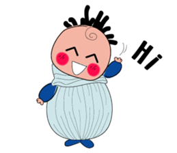 I'm Chubby baby sticker #9452546