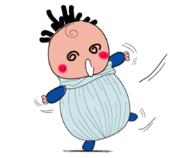 I'm Chubby baby sticker #9452550