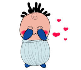 I'm Chubby baby sticker #9452553