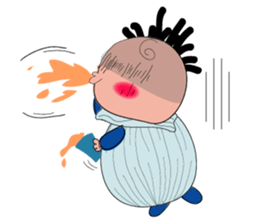 I'm Chubby baby sticker #9452558