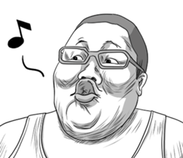 He's really annoying -Kyoitirou ver sticker #9453678