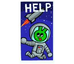 Midori usagi and his friends sticker #9453735