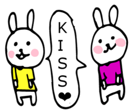 An idol is supported by Purple & Yellow sticker #9453805