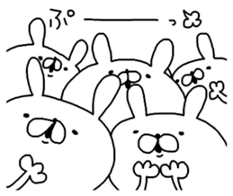 Rabbits and cats too coarse. sticker #9453856