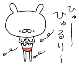 Rabbits and cats too coarse. sticker #9453874