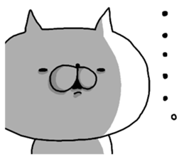 Rabbits and cats too coarse. sticker #9453875