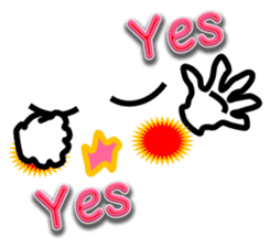 The pretty kao Sticker I feel like using sticker #9454011