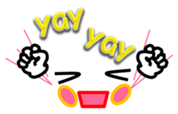 The pretty kao Sticker I feel like using sticker #9454018