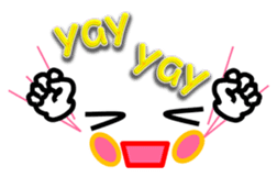 The pretty kao Sticker I feel like using sticker #9454018