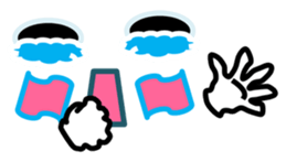 The pretty kao Sticker I feel like using sticker #9454021