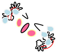 The pretty kao Sticker I feel like using sticker #9454023