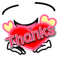 The pretty kao Sticker I feel like using sticker #9454032