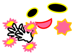 The pretty kao Sticker I feel like using sticker #9454033