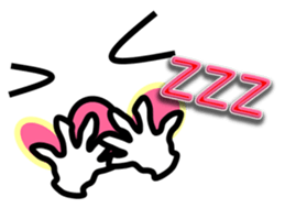 The pretty kao Sticker I feel like using sticker #9454037