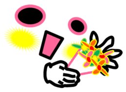 The pretty kao Sticker I feel like using sticker #9454043