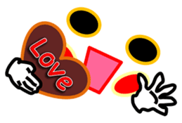 The pretty kao Sticker I feel like using sticker #9454045