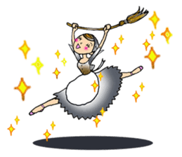 Ballet lover : Otonari-na sticker #9454057