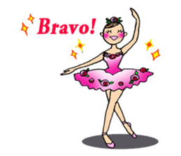 Ballet lover : Otonari-na sticker #9454059