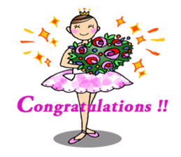 Ballet lover : Otonari-na sticker #9454060